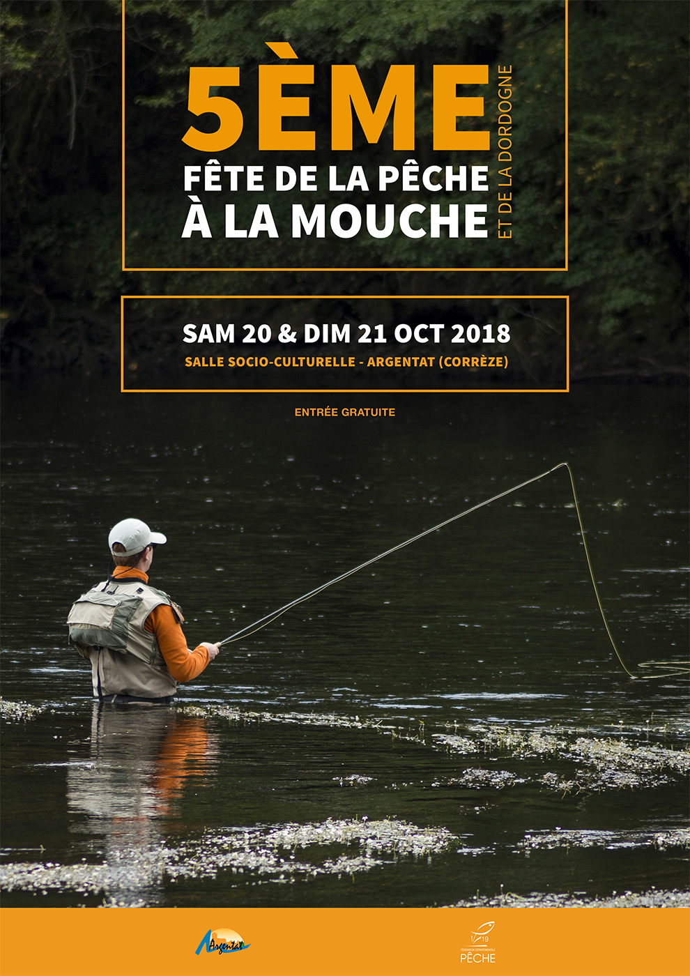 Fête de la pêche à la mouche et de la Dordogne.